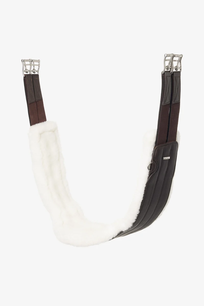 Hunter Sattelgurt mit Abnehmbarem Merino+-Innenfutter Havana 145