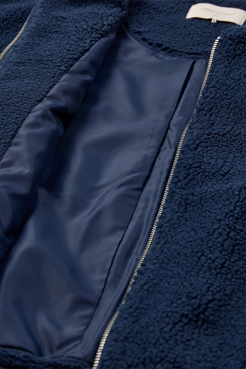 Teddy Jacket | Moonlit Ocean | Jakke fra Freequent