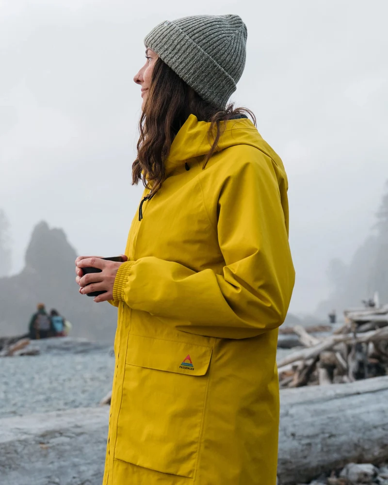 Serein Wasserdichter Parka - Heritage Gelb