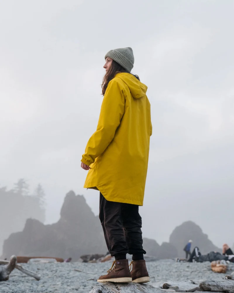 Serein Wasserdichter Parka - Heritage Gelb