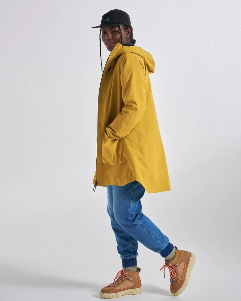Serein Wasserdichter Parka - Heritage Gelb