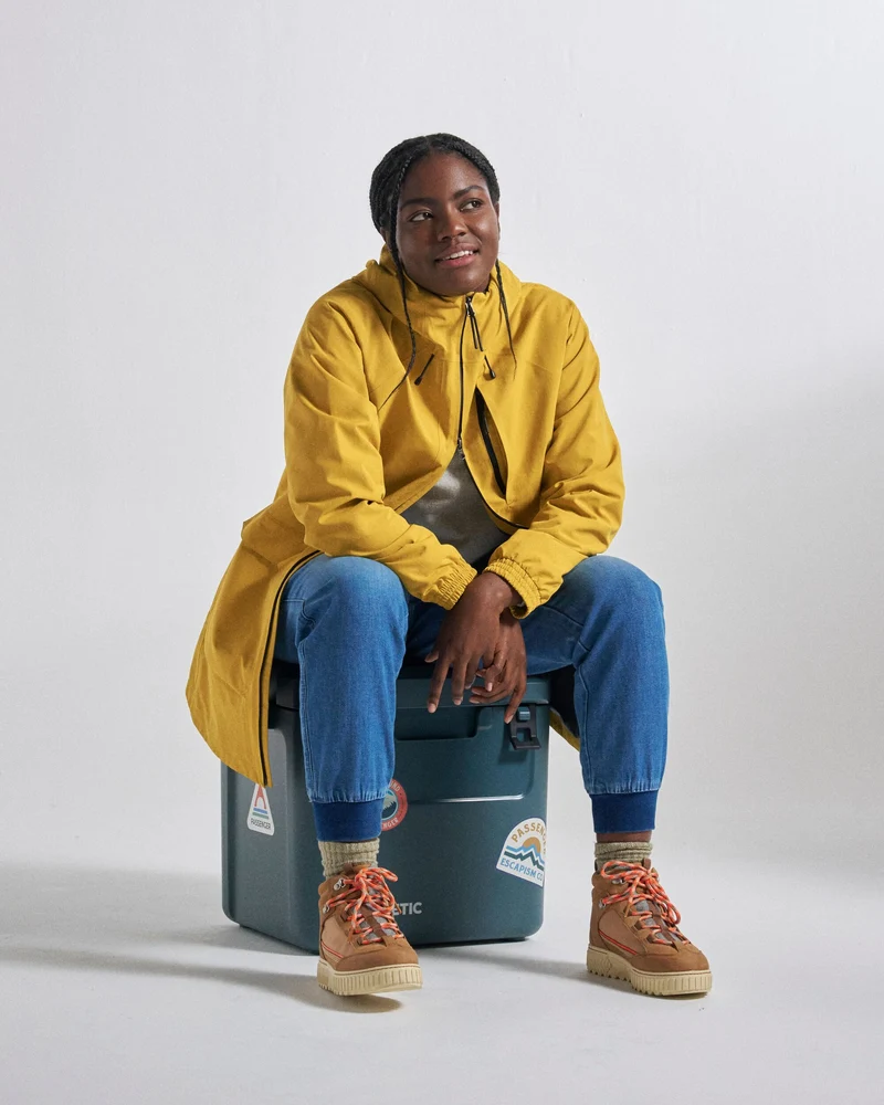 Serein Wasserdichter Parka - Heritage Gelb