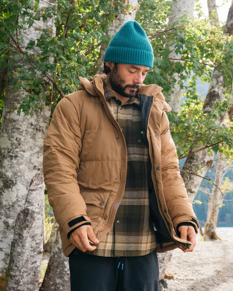 Grounded Daunenjacke - Toffee