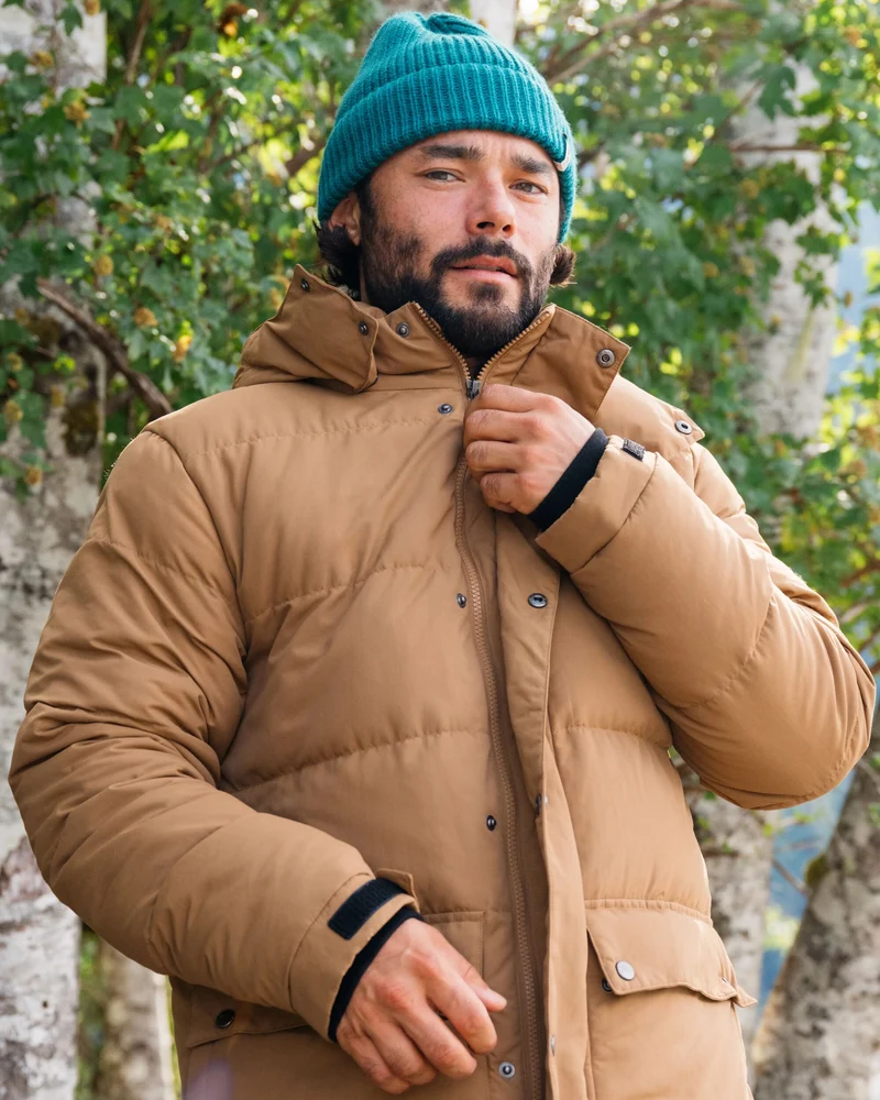 Grounded Daunenjacke - Toffee