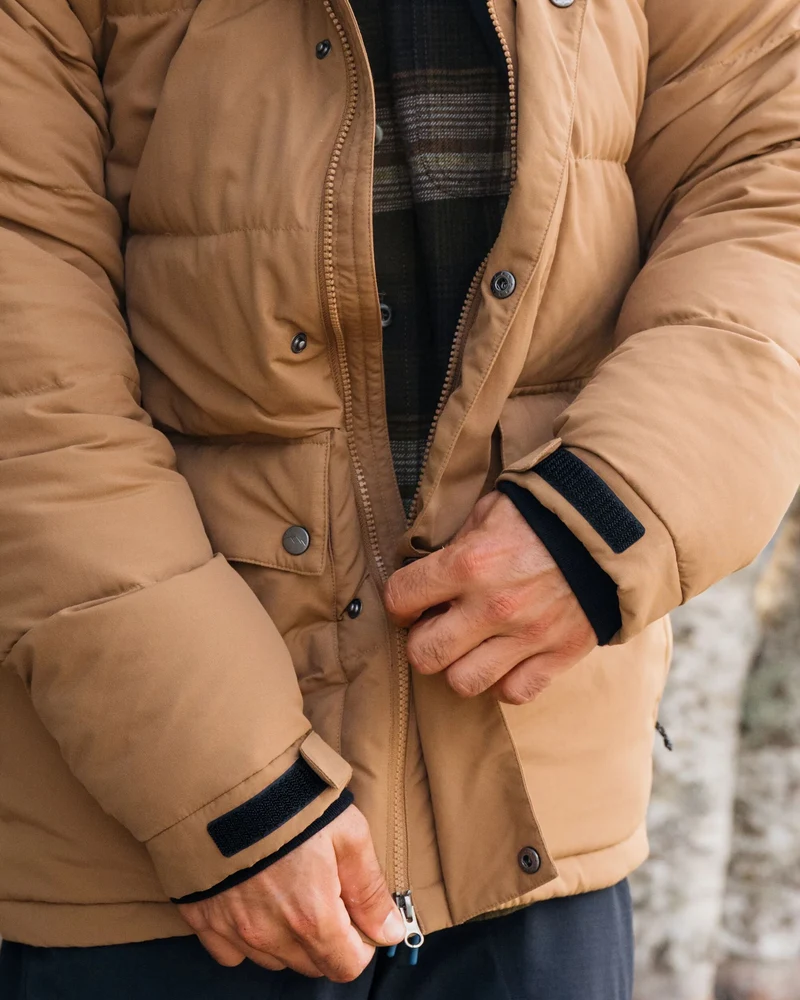 Grounded Daunenjacke - Toffee