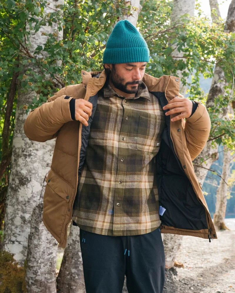 Grounded Daunenjacke - Toffee