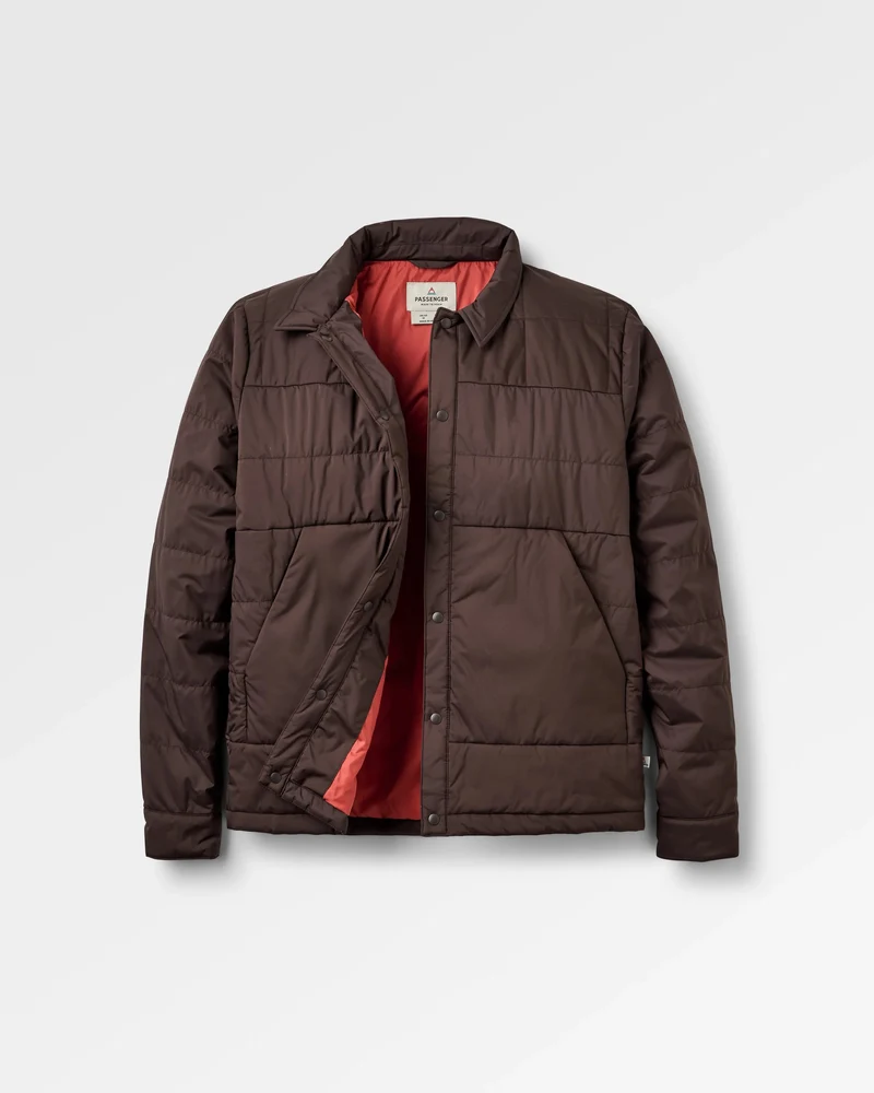Vanlifer Isoliertes Overshirt - Espresso
