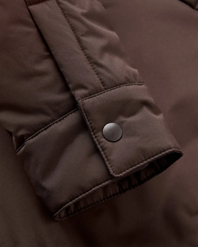 Vanlifer Isoliertes Overshirt - Espresso