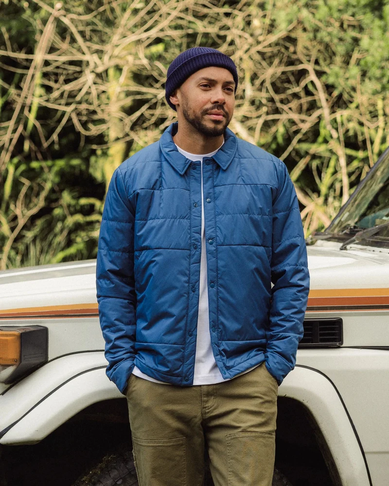 Vanlifer Isoliertes Überhemd - Dunkles Denim
