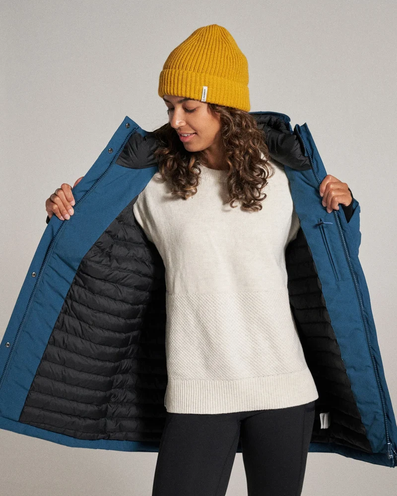 Cloudmont Wasserdichte Daunenparka - Tidal Blue