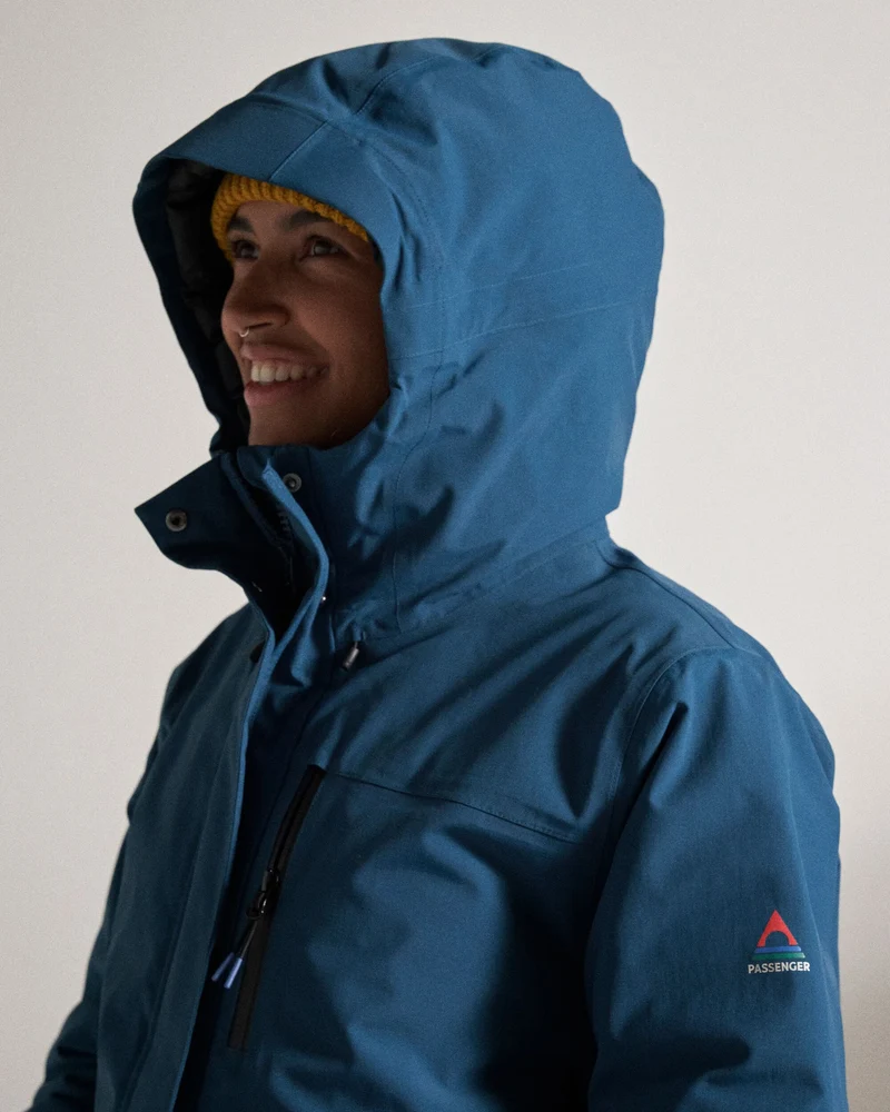 Cloudmont Wasserdichte Daunenparka - Tidal Blue