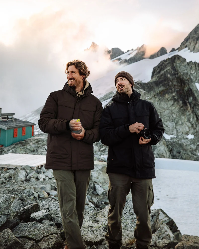 Explorer Wasserdichte Daunenparka - Espresso