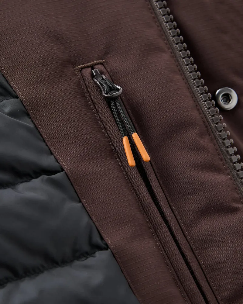 Explorer Wasserdichte Daunenparka - Espresso
