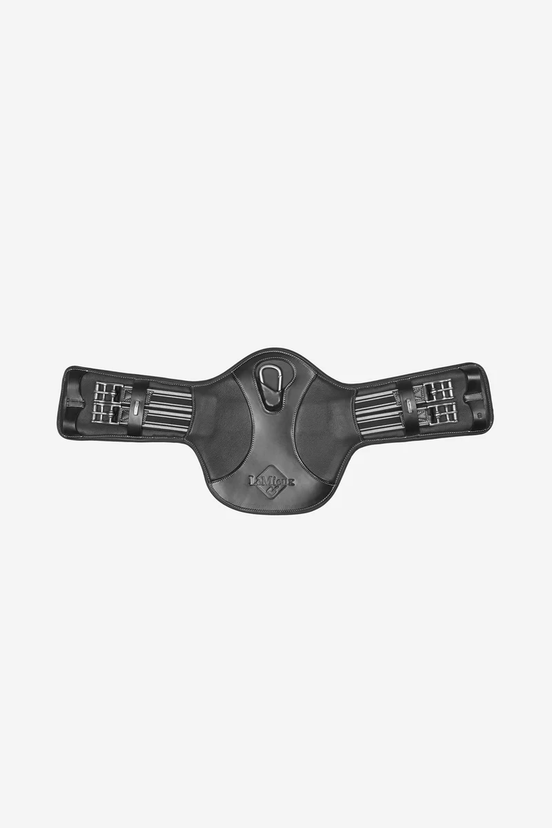 Arika Anatomisch Geformter Kurzgurt mit Stollenschutz Black 70 cm