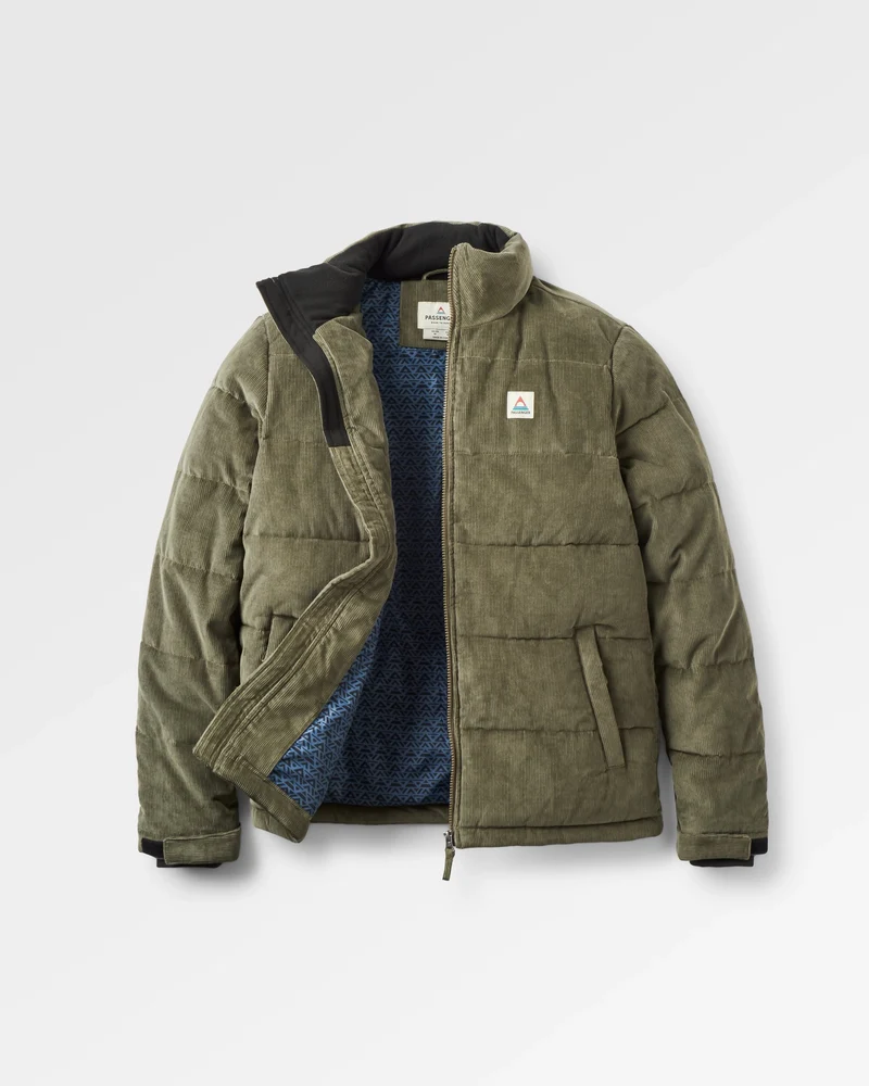 Backcountry Isolierte Cord Jacke - Staubiges Oliv