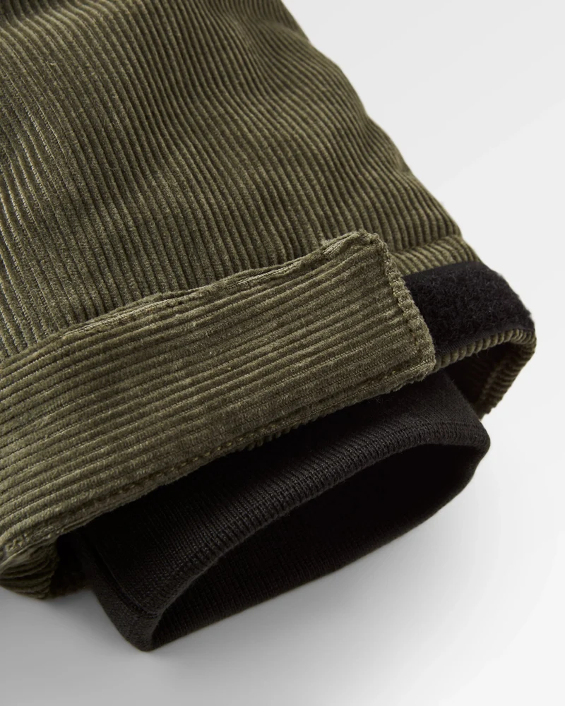 Backcountry Isolierte Cord Jacke - Staubiges Oliv