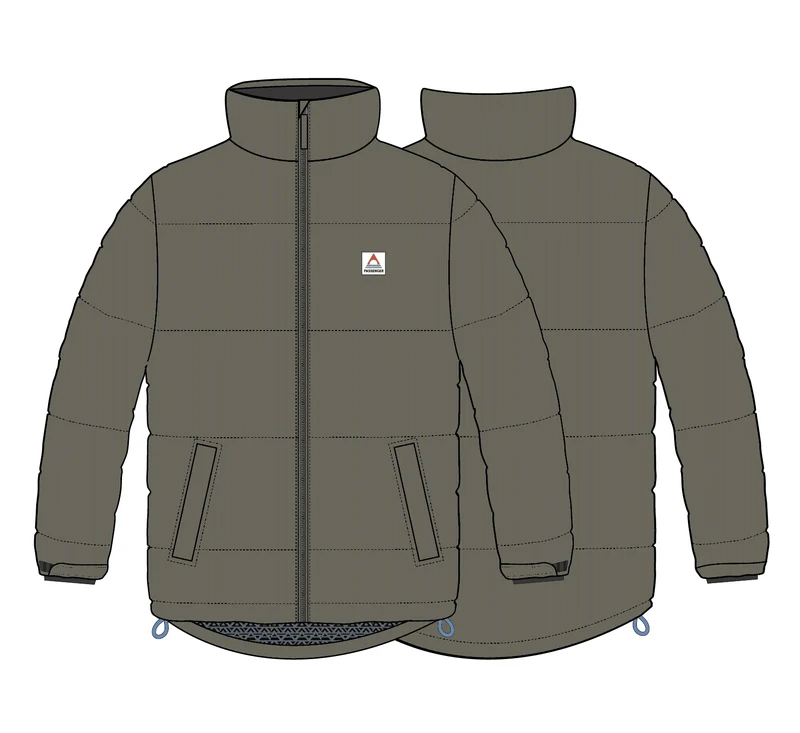 Backcountry Isolierte Cord Jacke - Staubiges Oliv