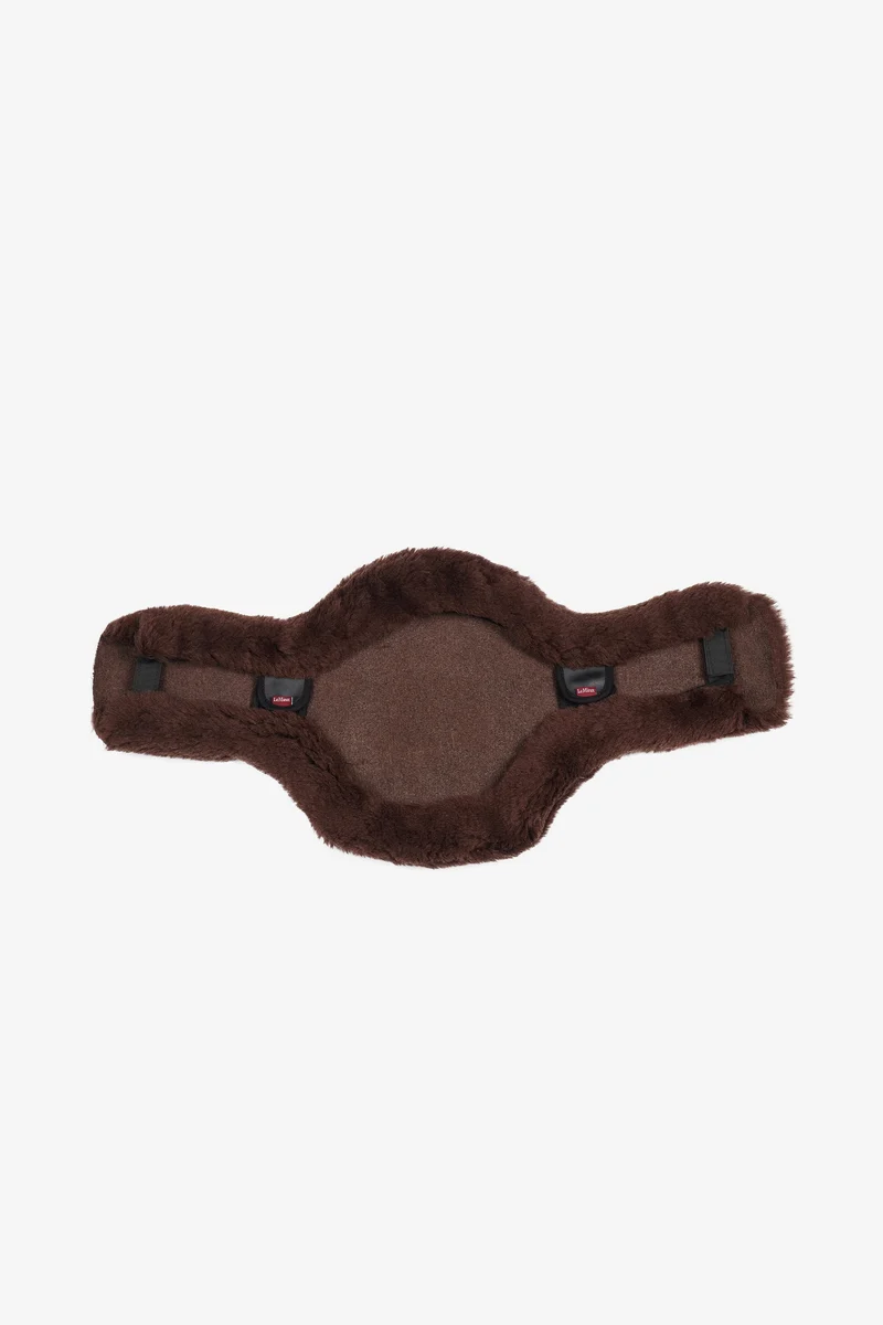 Merino+ Anatomischer Kurzgurtüberzug mit Stollenschutz Brown L