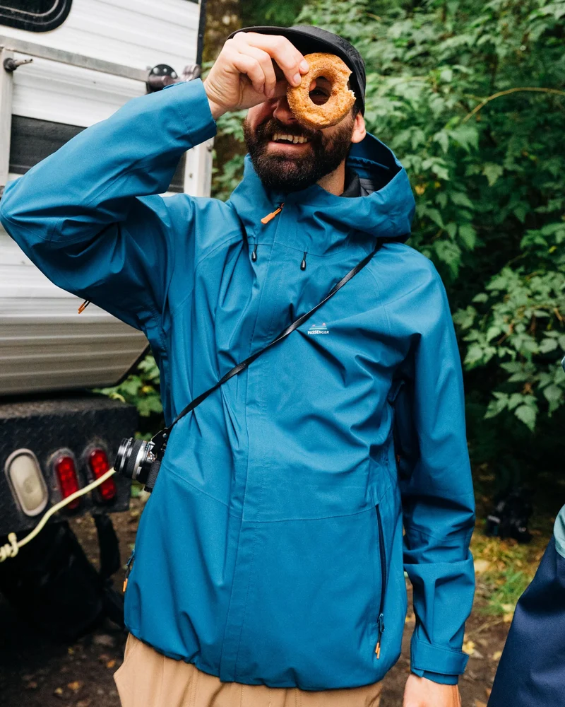 Five Season Wasserdichte Jacke - Tidal Blue