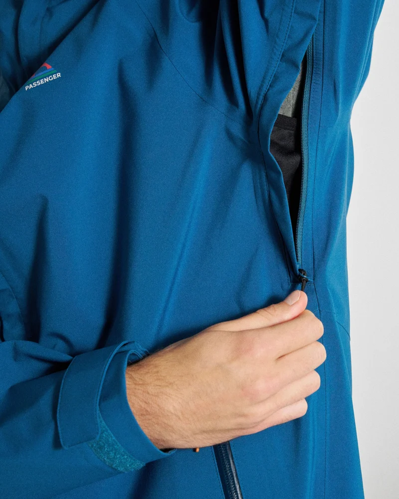 Five Season Wasserdichte Jacke - Tidal Blue