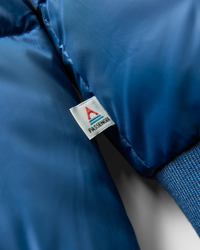 Inspire Isolierte Kapuzenjacke - Dunkles Denim/Toffee
