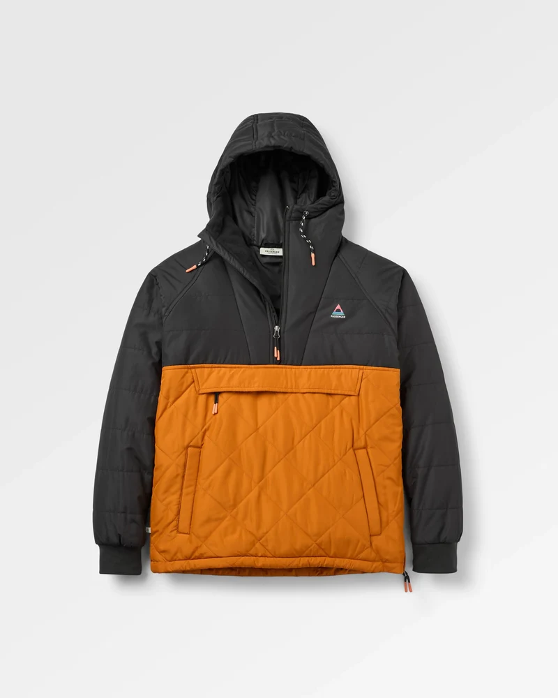 Oceanic Isolierte Anorak - Schwarz/Retro Orange
