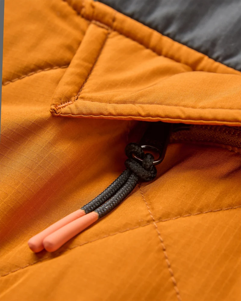 Oceanic Isolierte Anorak - Schwarz/Retro Orange