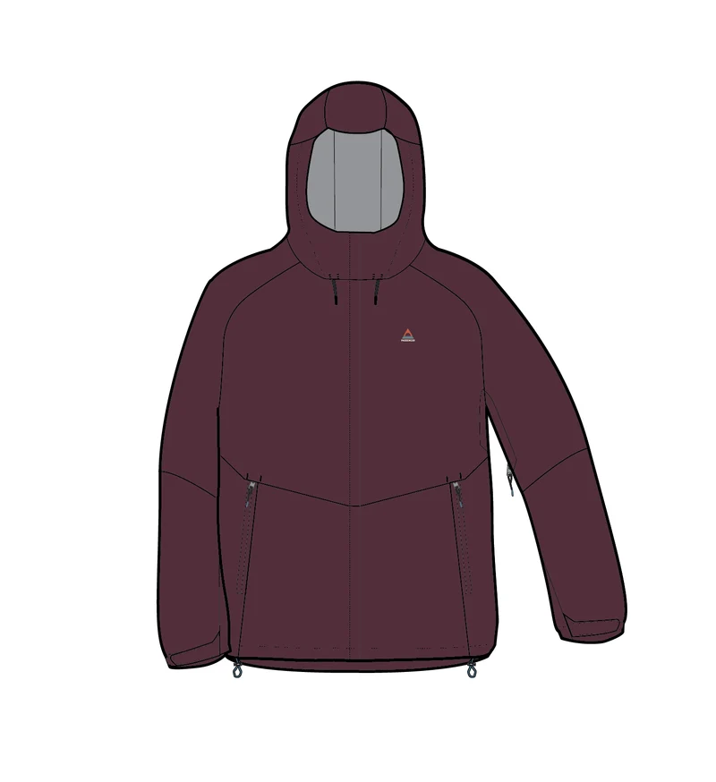 Five Element Wasserdichte Jacke - Fig