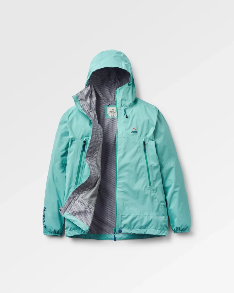 Trailscape Lite Damen Wasserdichte Jacke - Aqua