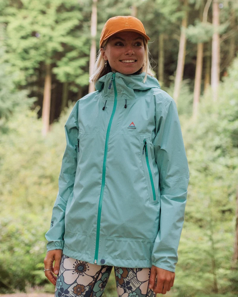 Trailscape Lite Damen Wasserdichte Jacke - Aqua