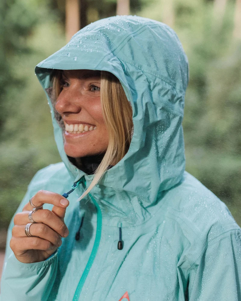 Trailscape Lite Damen Wasserdichte Jacke - Aqua