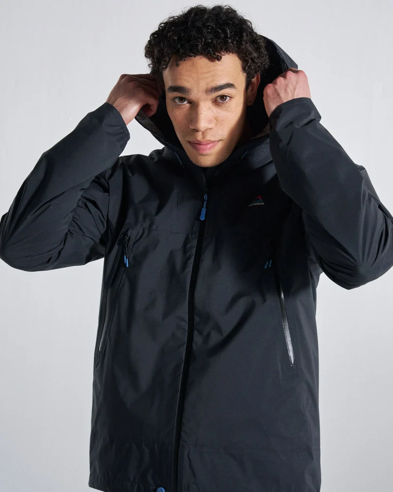 Trailscape Light Herren Wasserdichte Jacke - Schwarz