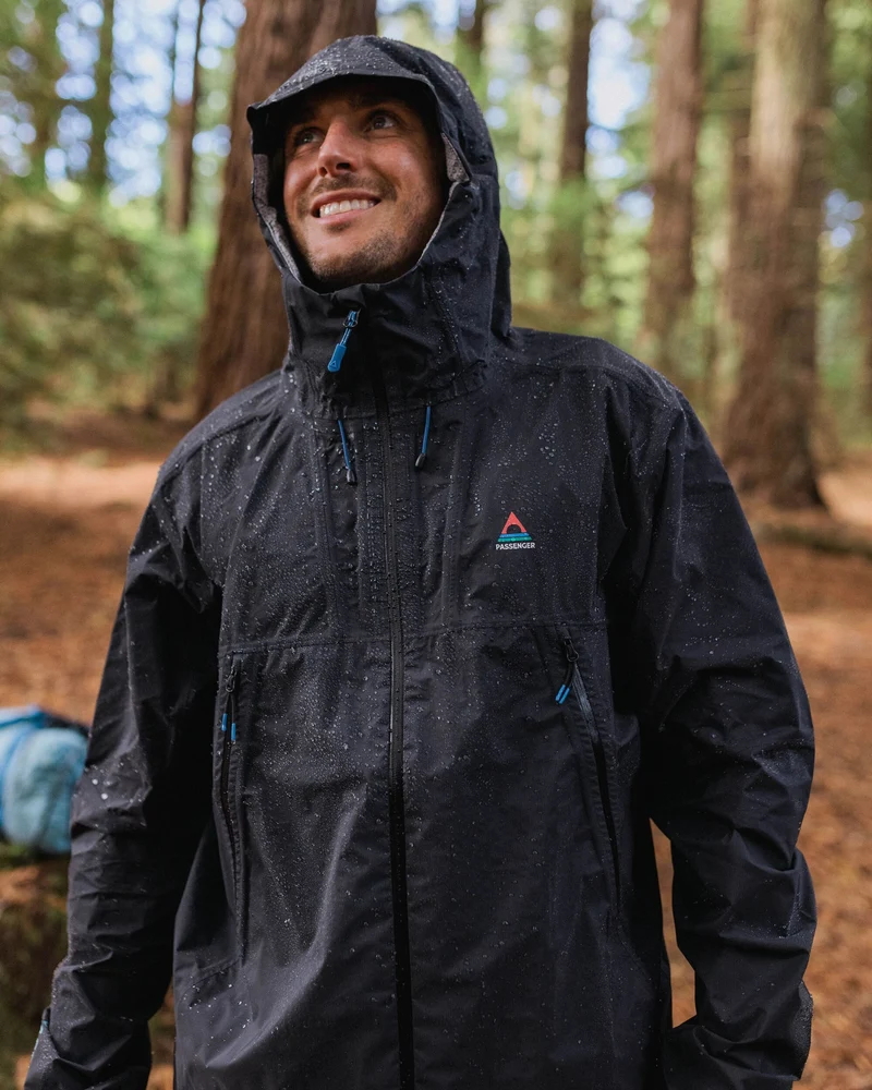 Trailscape Light Herren Wasserdichte Jacke - Schwarz