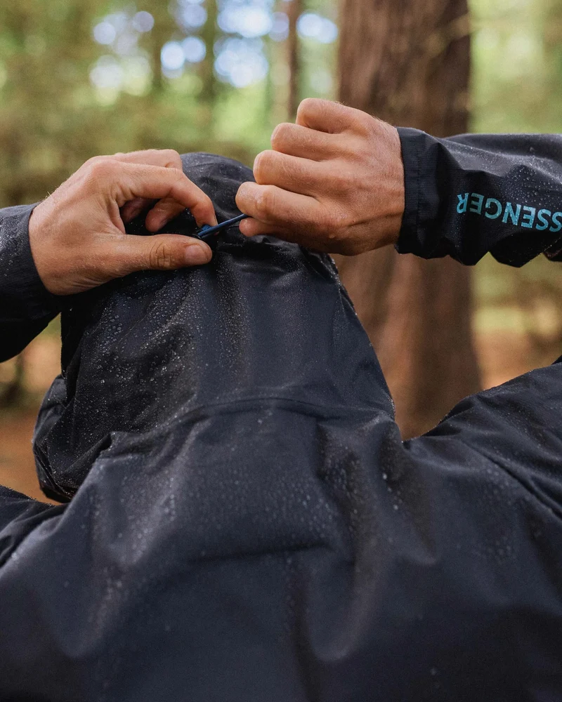 Trailscape Light Herren Wasserdichte Jacke - Schwarz