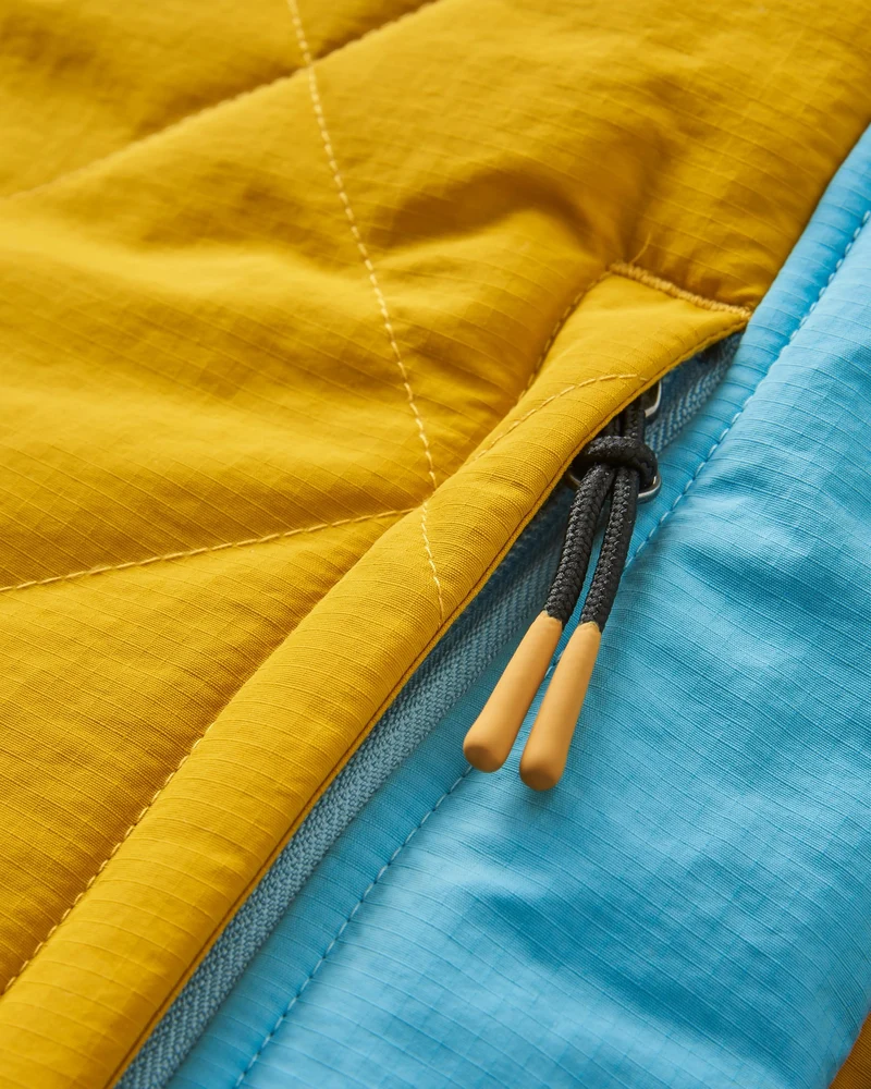 Ocean Isolierter Anorak - Staubiges Olivgrün/Heritage Yellow