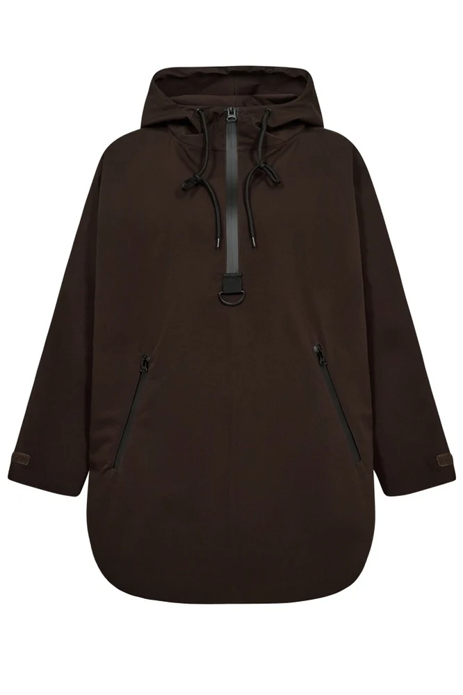 Mow Poncho 206743 | Mole | Jakke fra Freequent