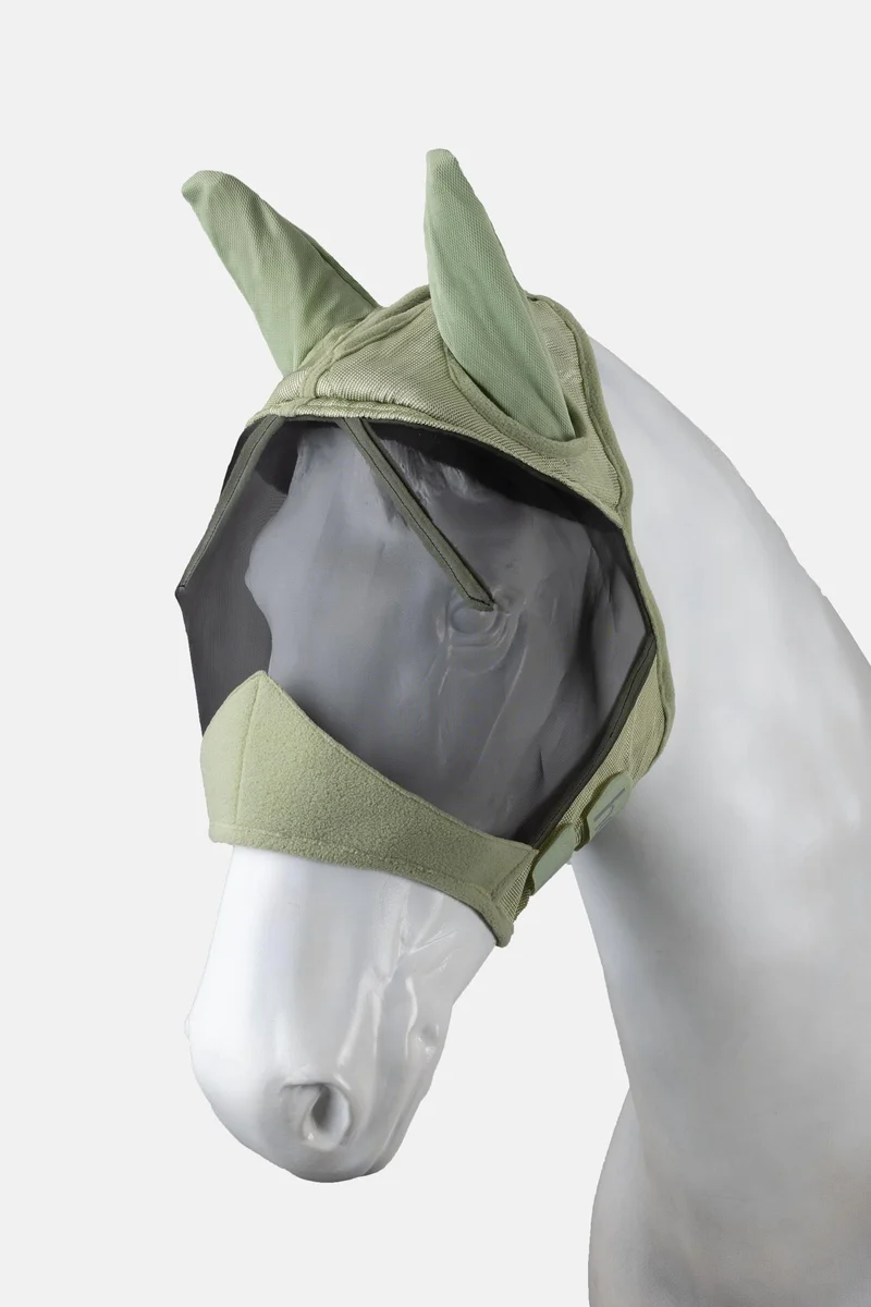 Comfort Fliegenmaske Celadon Green L