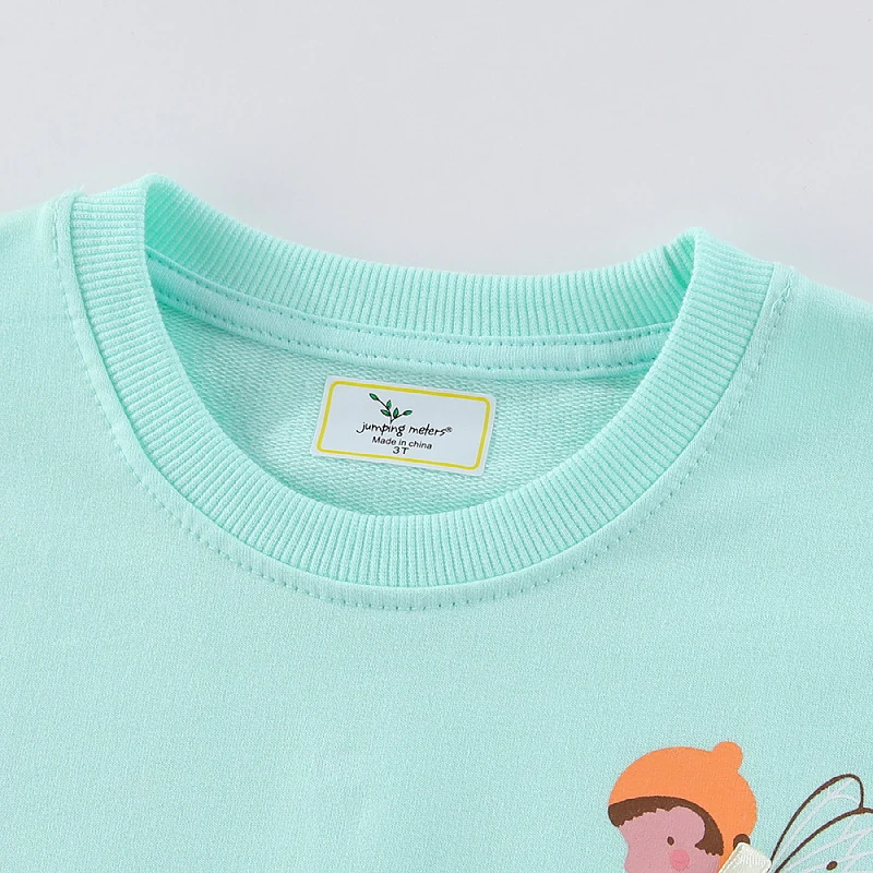 Mädchen Sweatshirt mit zauberhaftem Feen- und Blumenmotiv Drune
