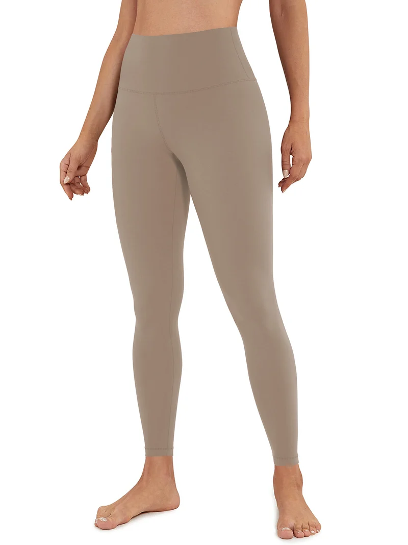 Damen Hohe Taillen Yoga-Leggings mit Bauchkontrolle und hohem Stretch Drune