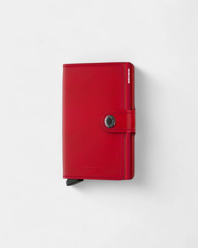 Kartenetui Miniwallet aus Leder zum Personalisieren