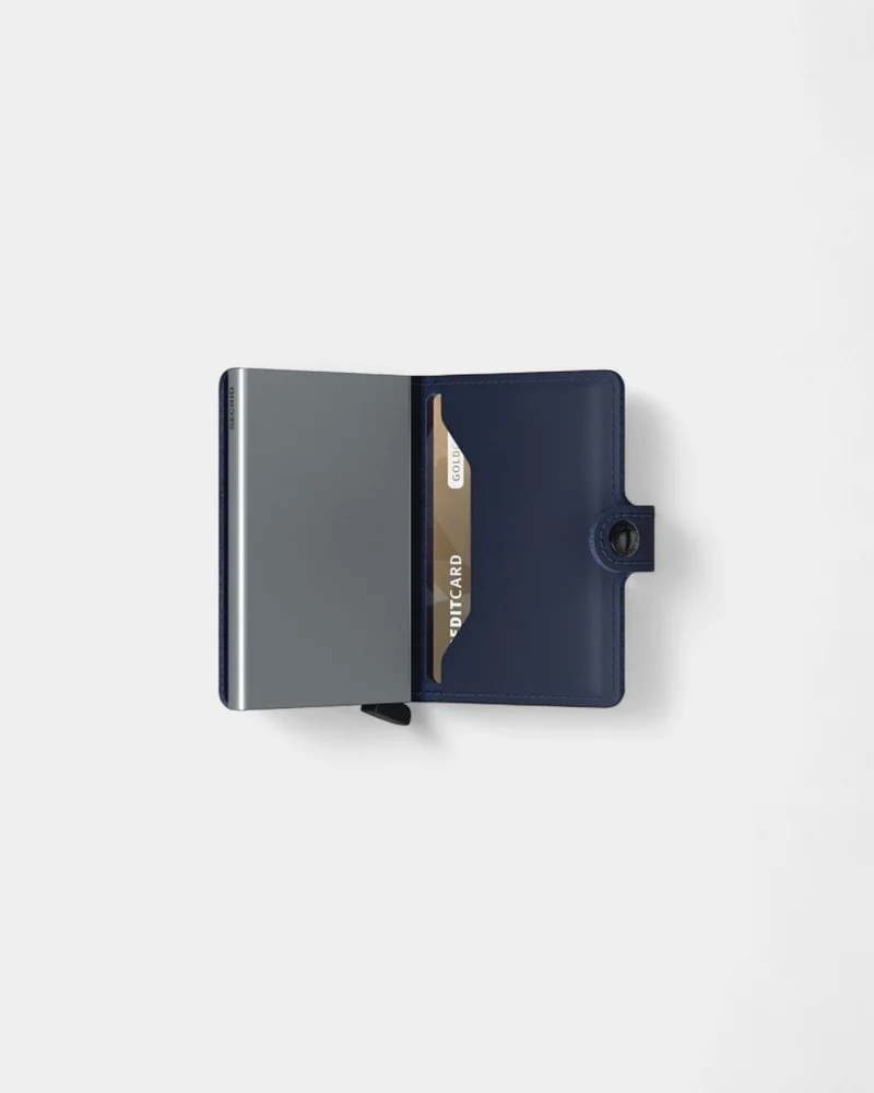 Kartenetui Miniwallet aus Leder zum Personalisieren
