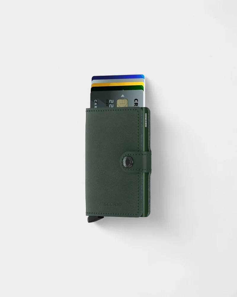 Kartenetui Miniwallet aus Leder zum Personalisieren