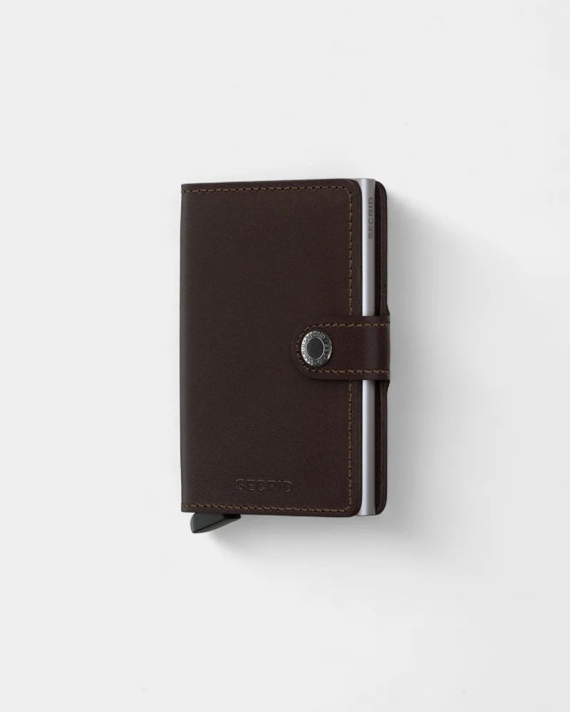 Kartenetui Miniwallet aus Leder zum Personalisieren
