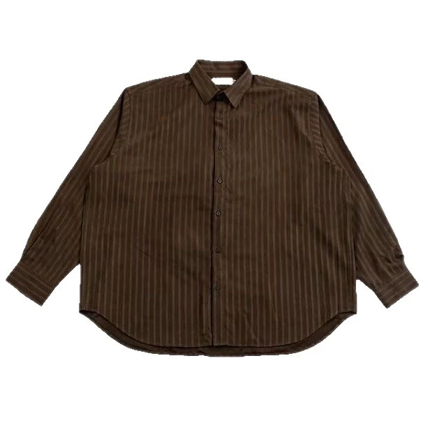 Herren Elegantes Hemd mit feiner Rippstruktur Drune