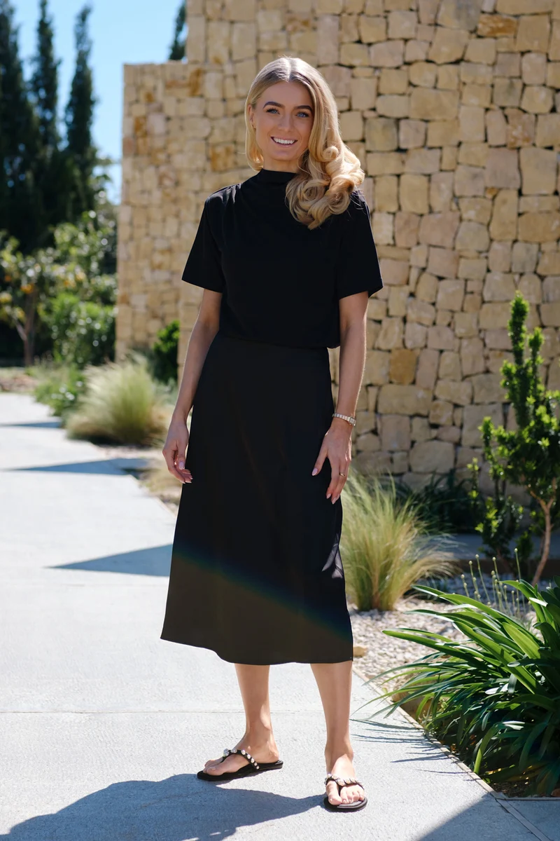 Wanda Ss Top | Black | Top fra Liberté