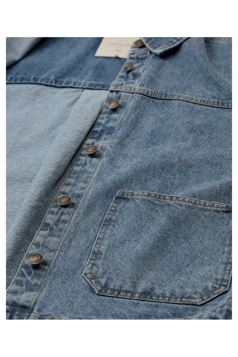 Kalia Jacket 211616 | Medium Blue Denim | Jakke fra Freequent