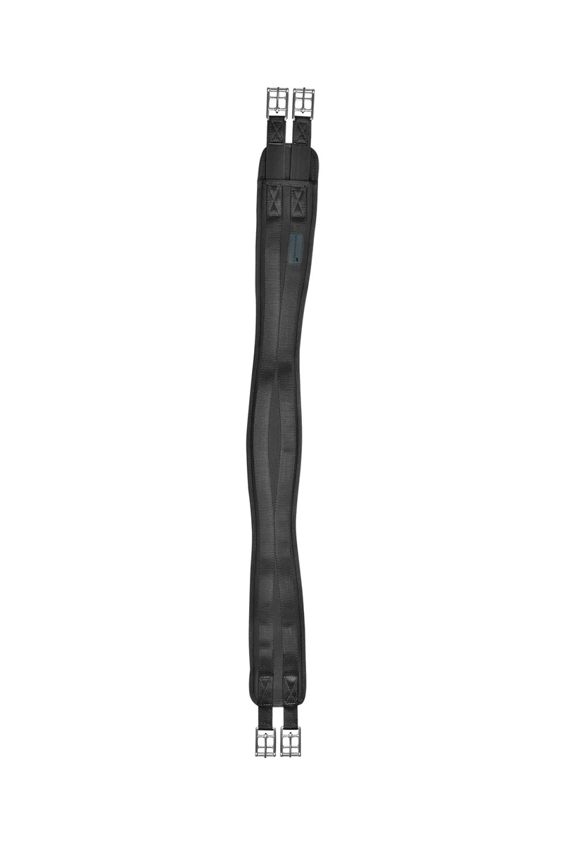 Allround Sattelgurt mit Gel Black 135 cm