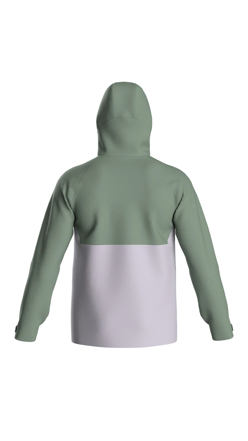 Trailscape Damen Wasserdichte Jacke - Pistazie/Fliederhauch/Aqua