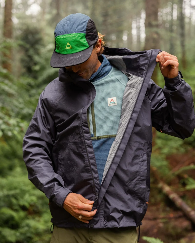 Trailscape Herren Wasserdichte Jacke - Anthrazit