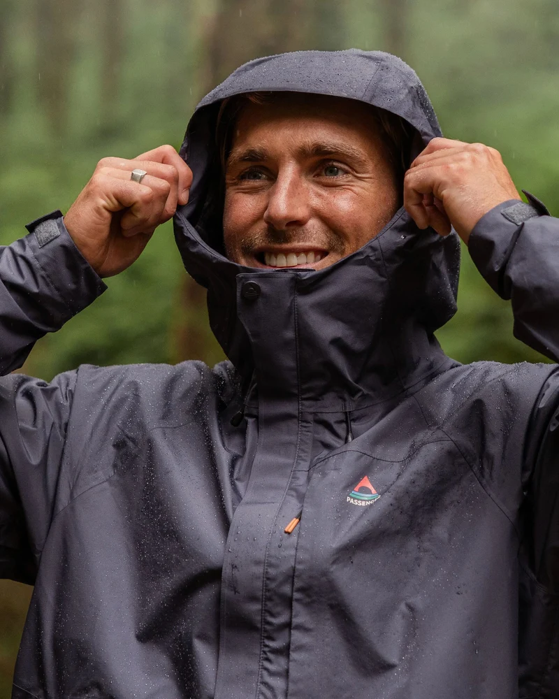 Trailscape Herren Wasserdichte Jacke - Anthrazit